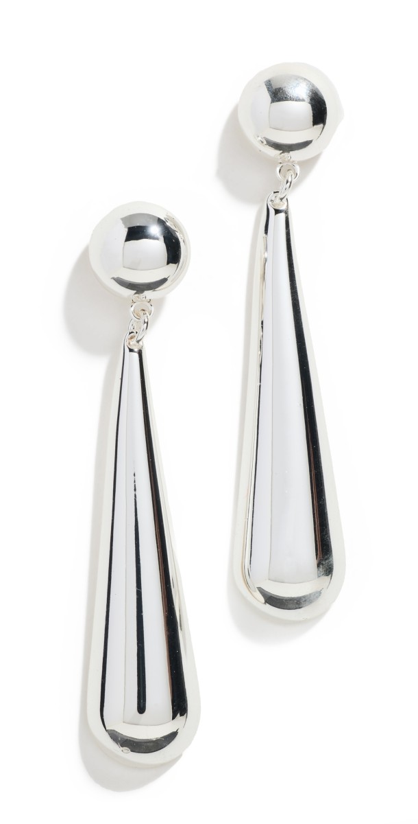 SHASHI Linna Earrings Silver