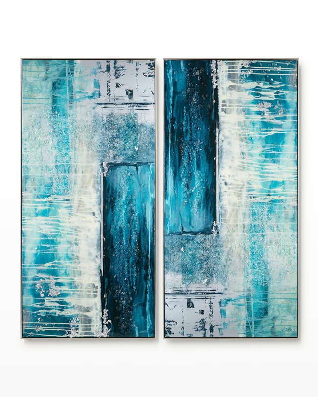 "Which Way Diptych" By Mary Hong