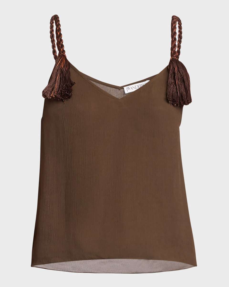Tassel Strap Cami Top