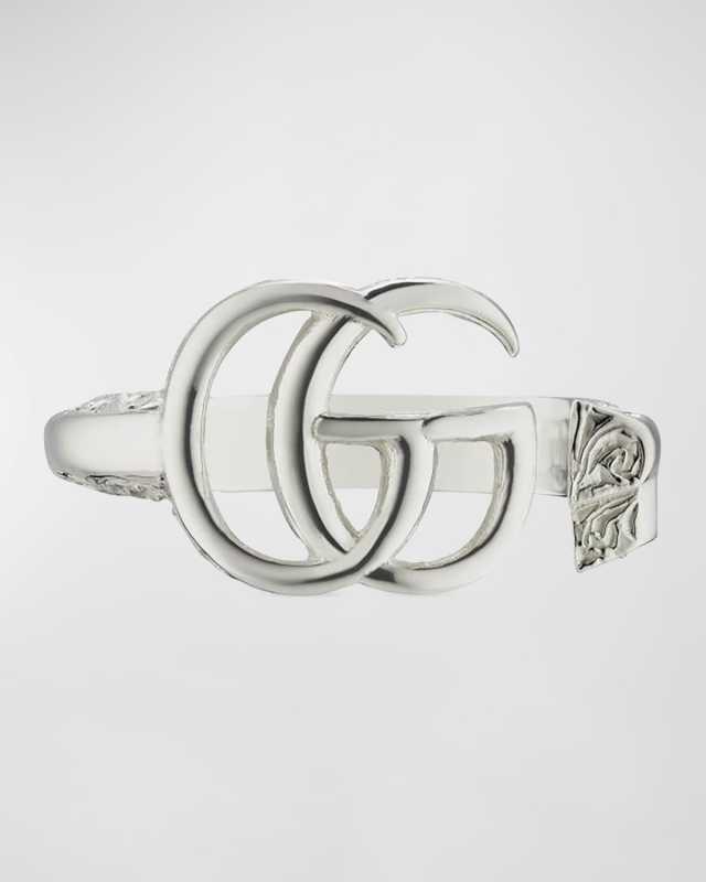GG Marmont Key Sterling Silver Ring