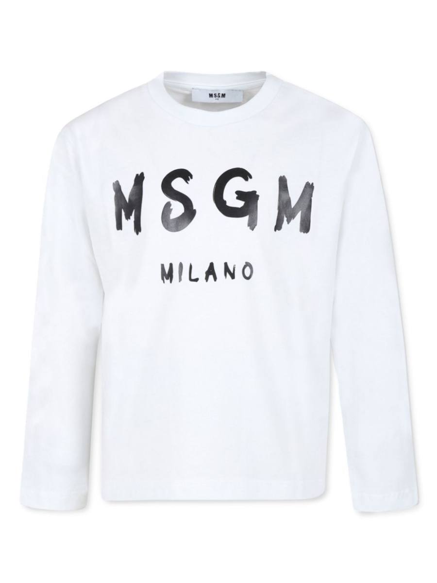 logo-print T-shirt