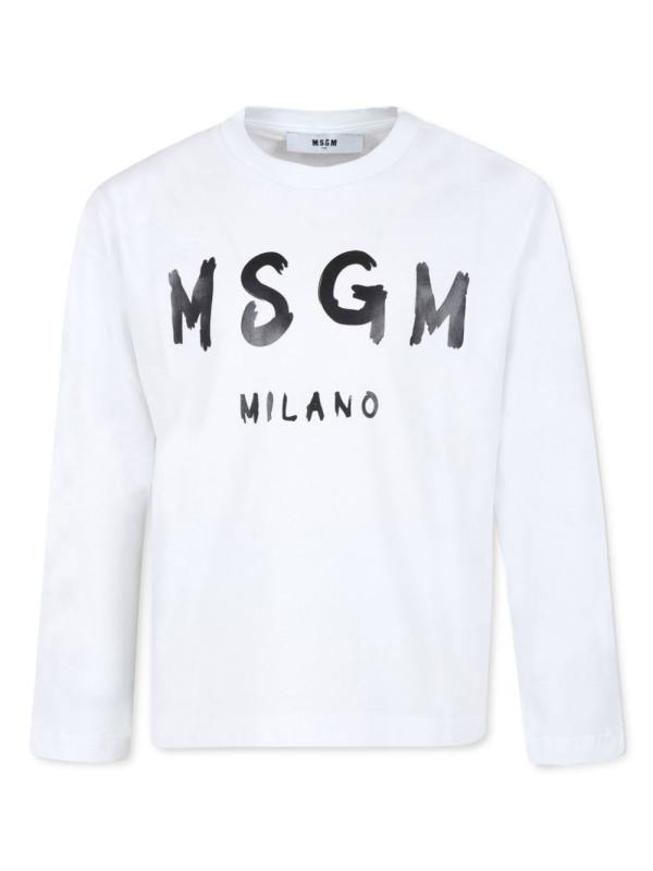 logo-print T-shirt