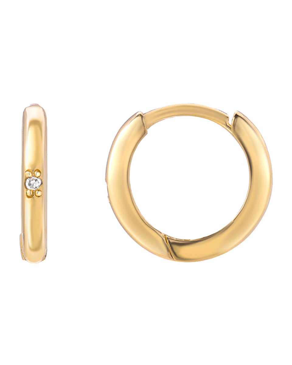14k Gold Small Hoop Earrings
