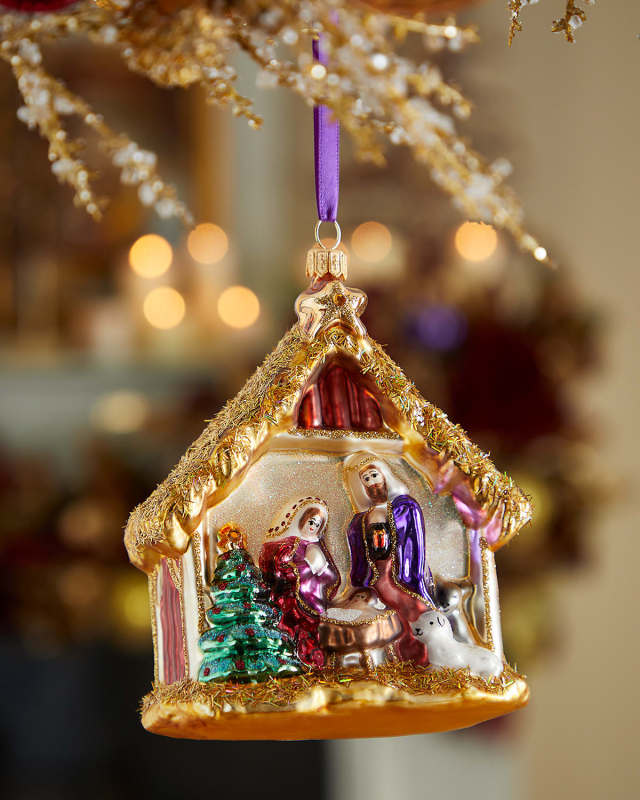 Holy Family Christmas Ornament