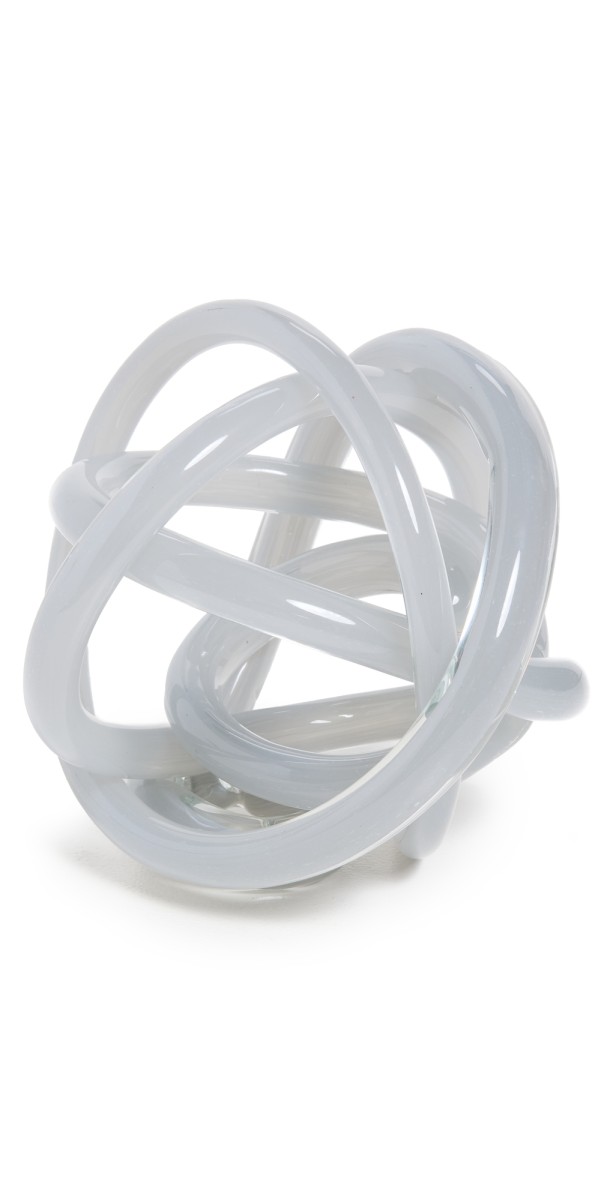 Tizo Design 6 Glass Decorative Knot Gray