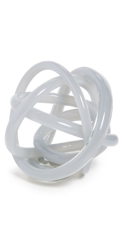 Tizo Design 6 Glass Decorative Knot Gray
