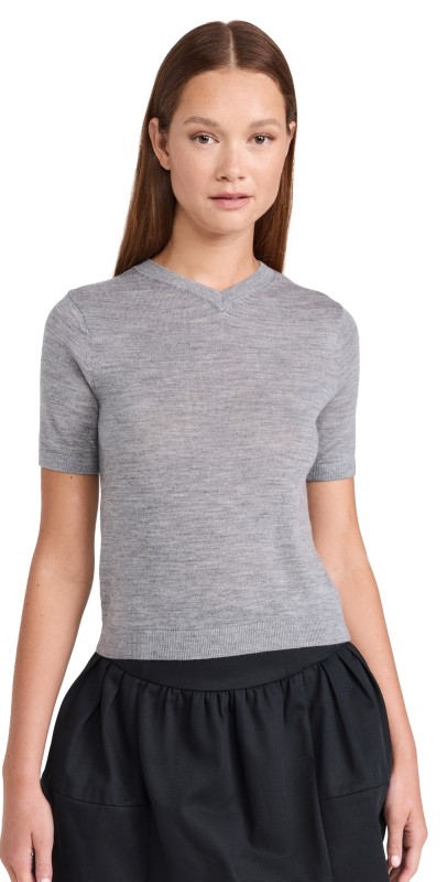 Sandy Liang Fenny Sweater Grey