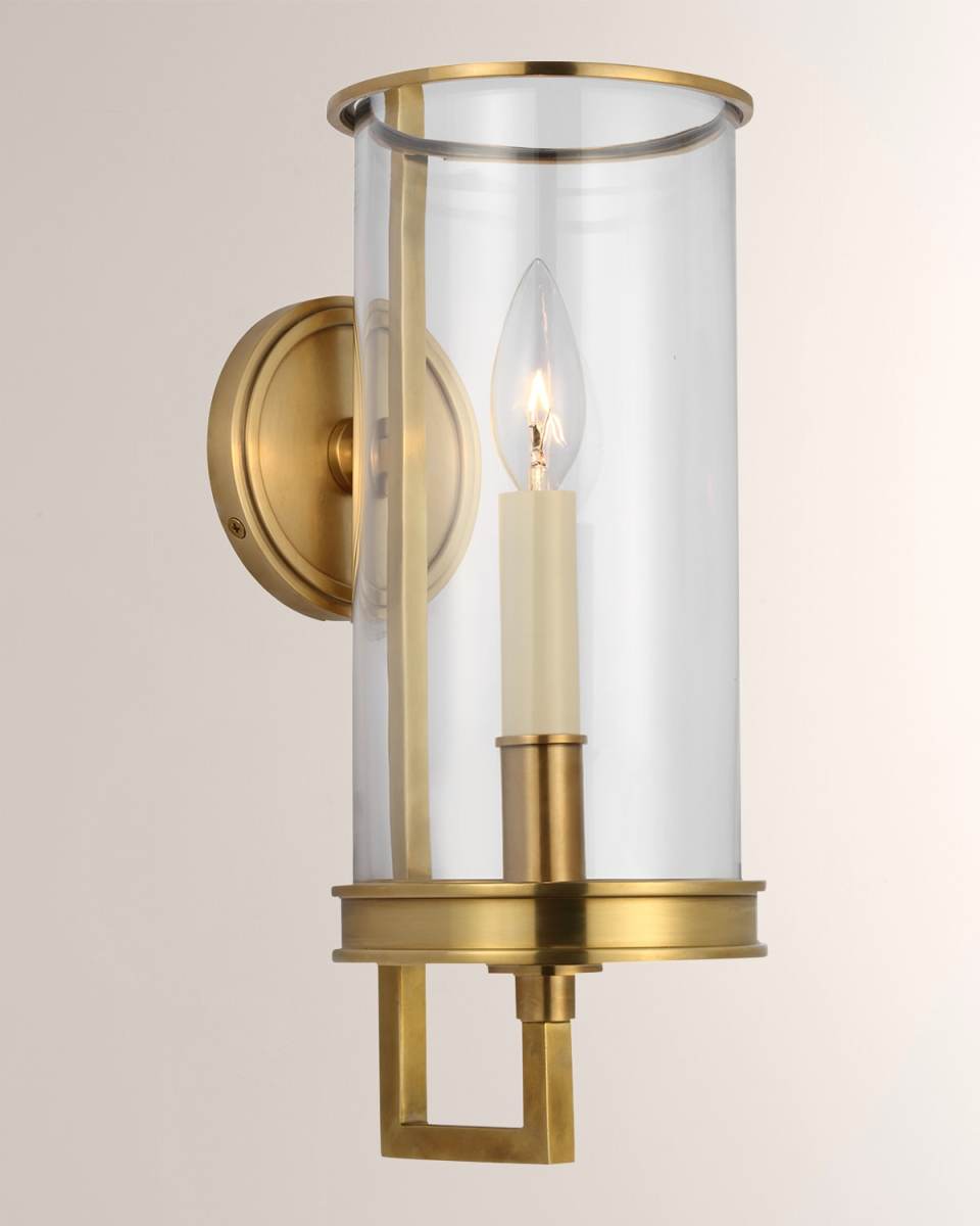 Glendon Small Hurricane Sconce By Chapman & Myers