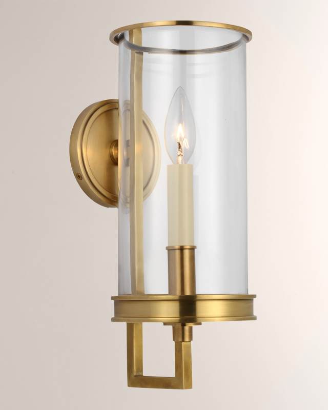 Glendon Small Hurricane Sconce By Chapman & Myers