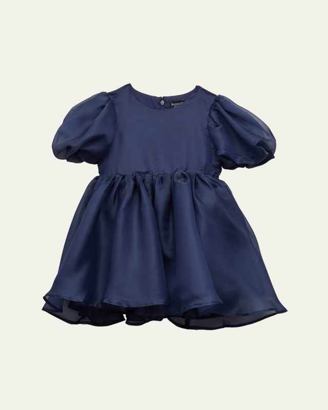 Girl's Juliet Organza Mini Dress, Size 2-14
