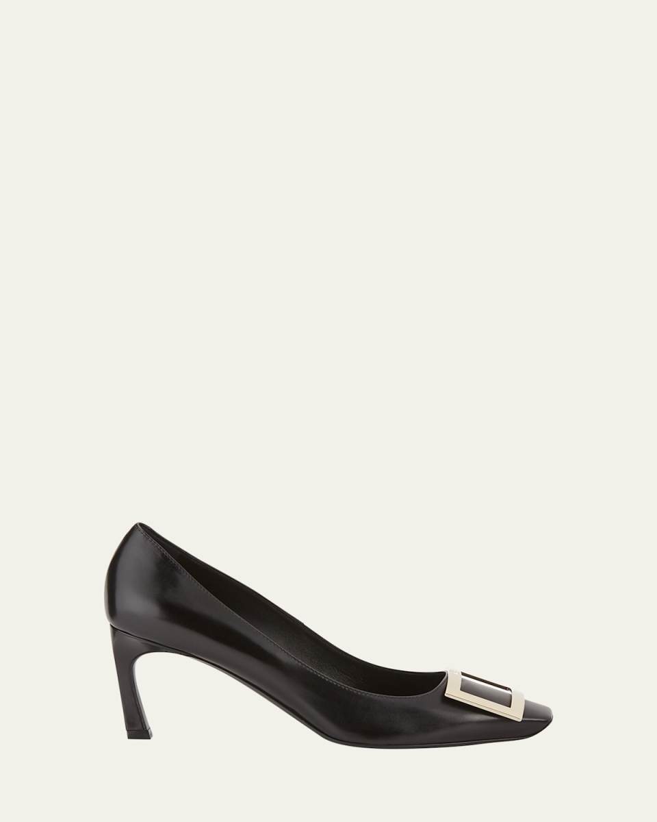 Belle Vivier Trompette 70mm Leather Pumps