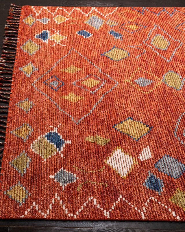 Milan Hand-Knotted Rug, 6' x 9'