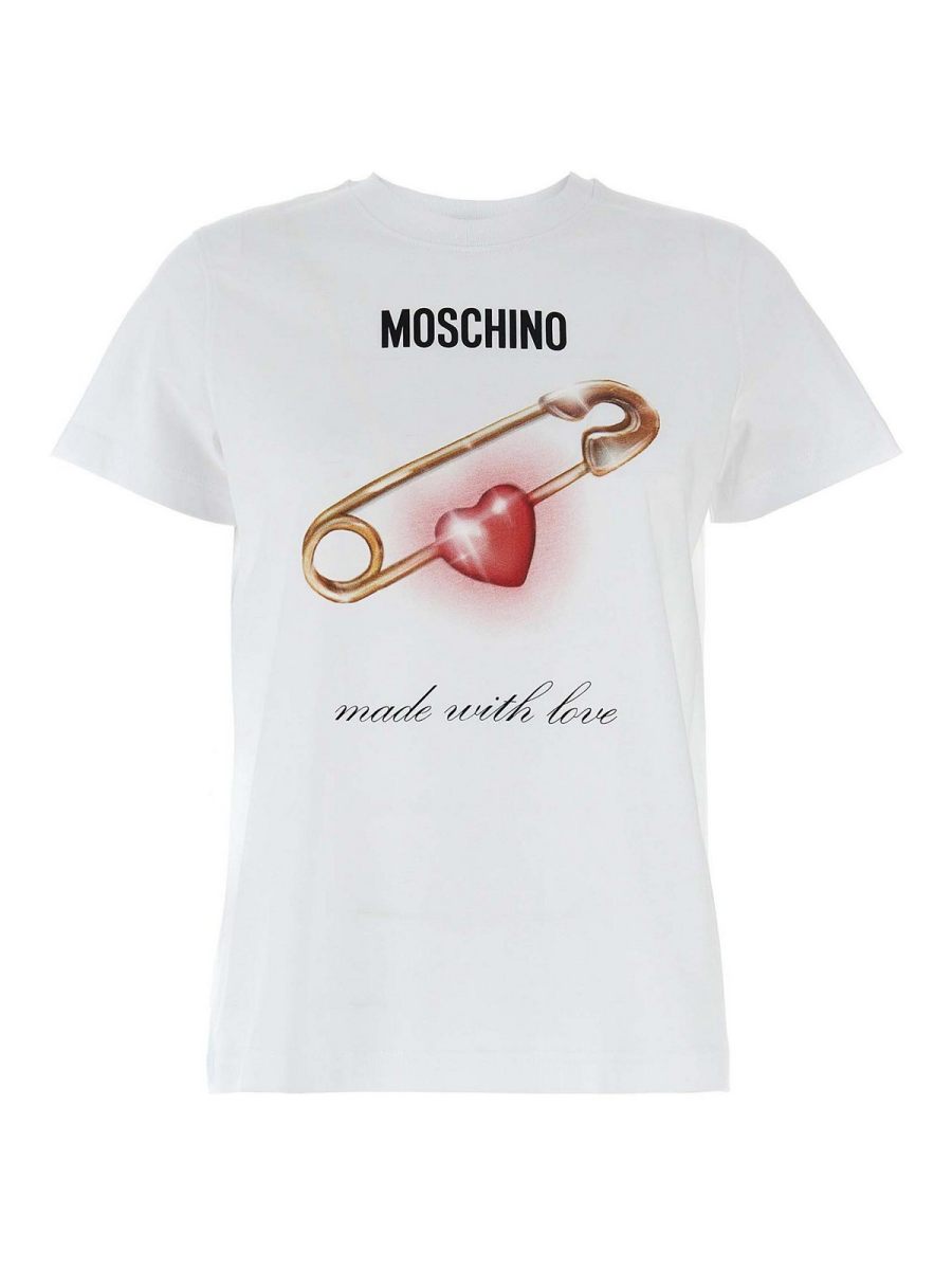 Moschino T-Shirt - Blanc