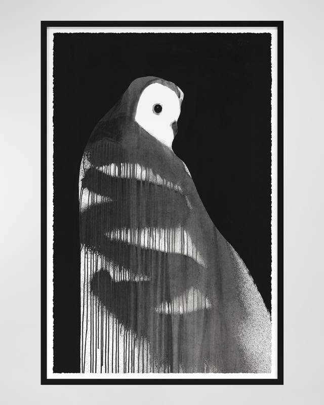 "Instincts 2" Print by Van Hoang, Framed Under Plexiglass