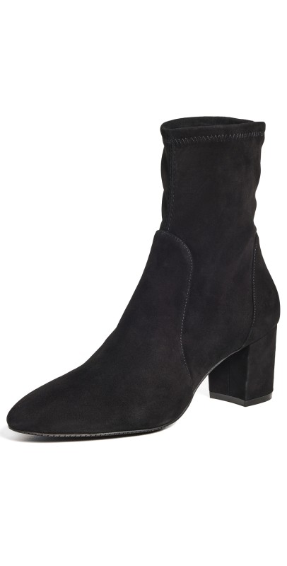 Stuart Weitzman 60mm Yuliana Booties Black