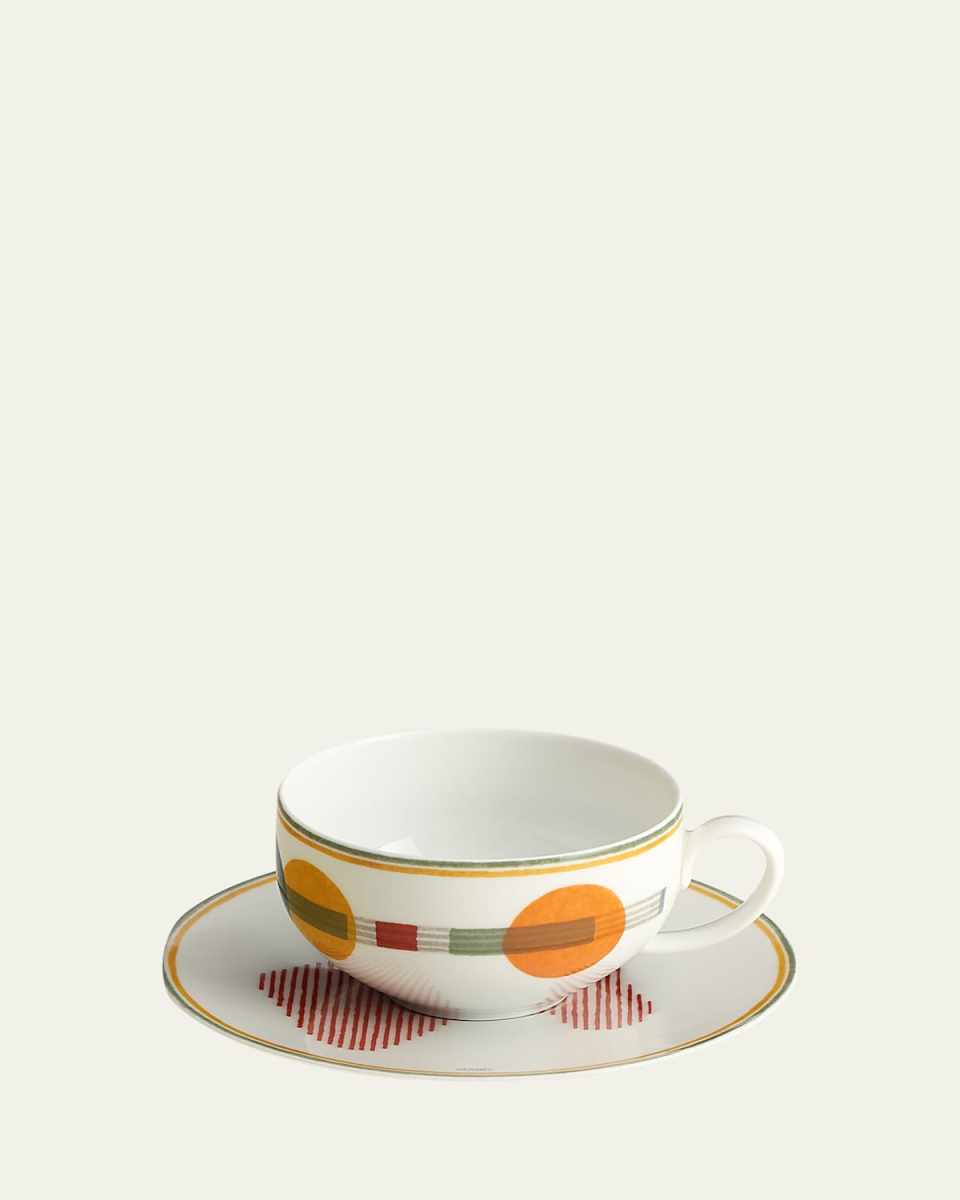 Saut Hermès Tea Cup and Saucer