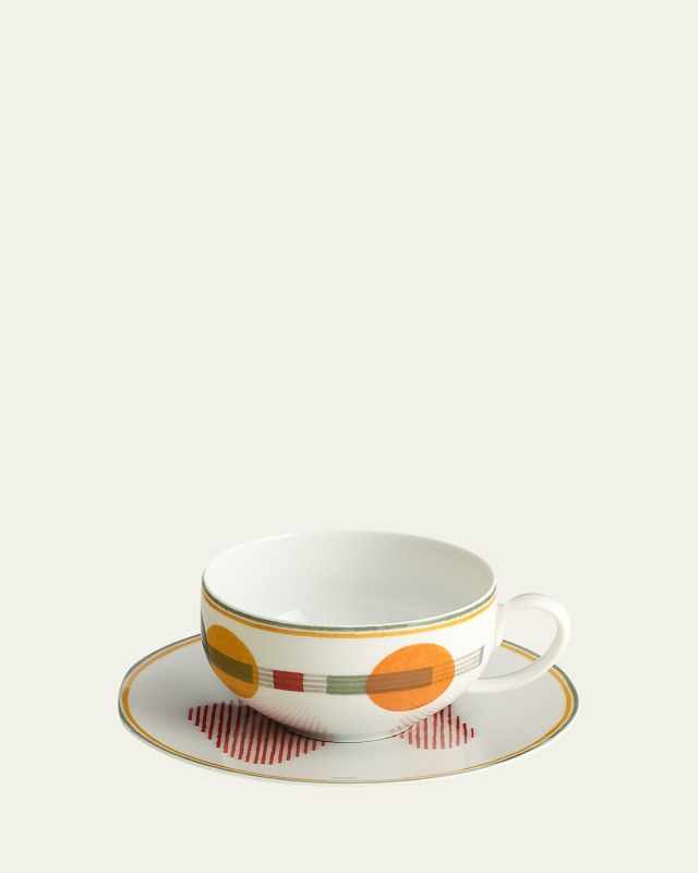 Saut Hermès Tea Cup and Saucer