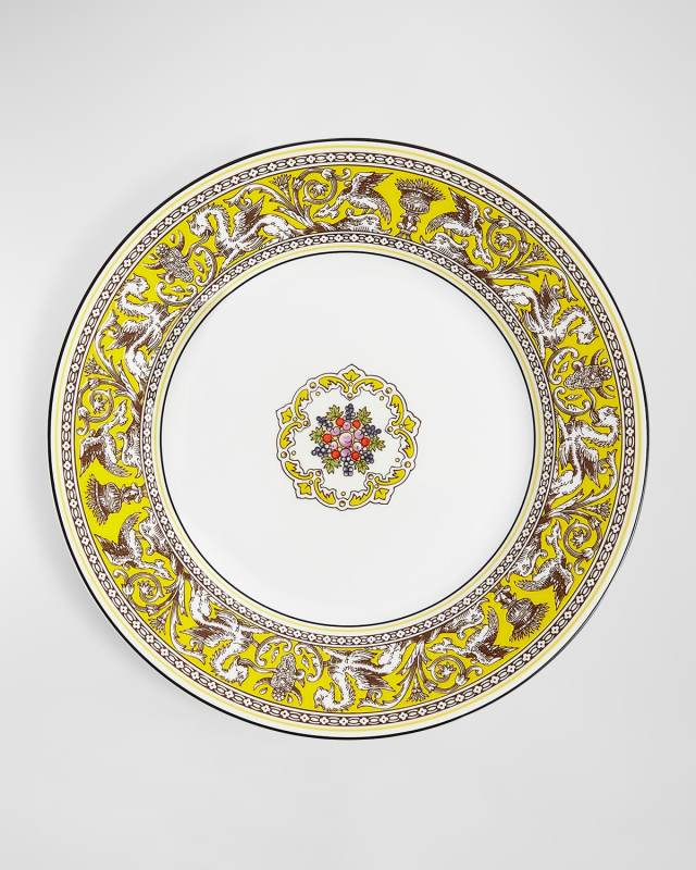 Florentine Citron Plate, 8.1"