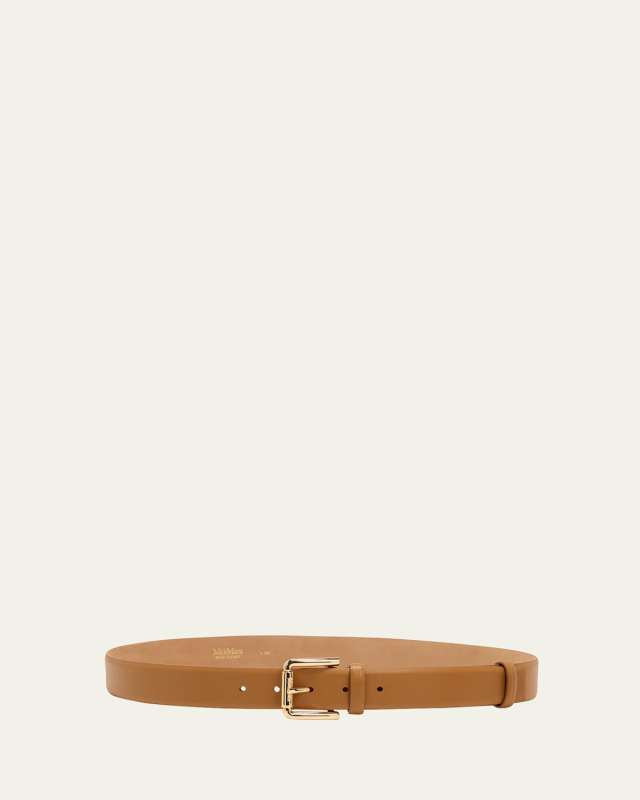 Classic Smooth Leather Belt