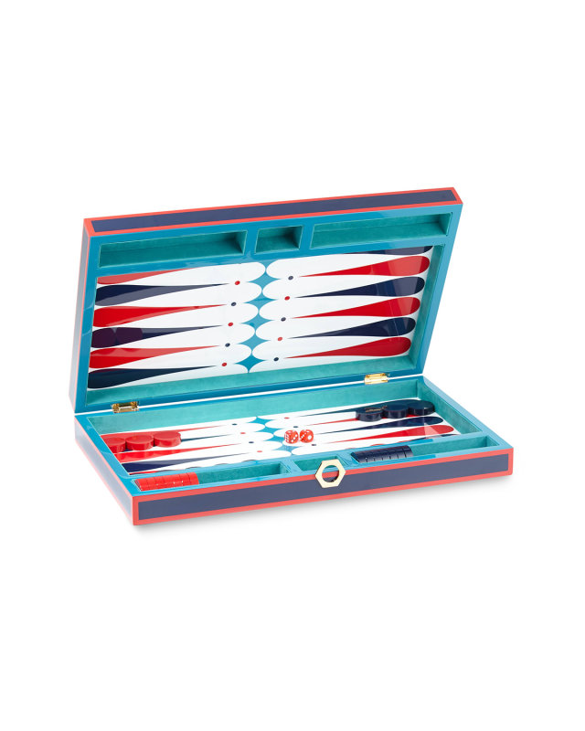 Lacquer Backgammon Set
