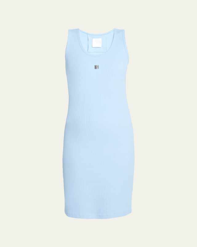 Tank Midi Dress with 4G Logo Detail