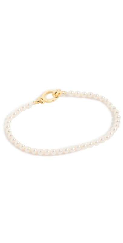 Gorjana Parker Pearl Bracelet Gold