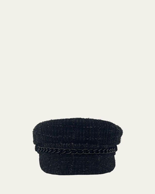 Marina Tweed Newsboy Cap