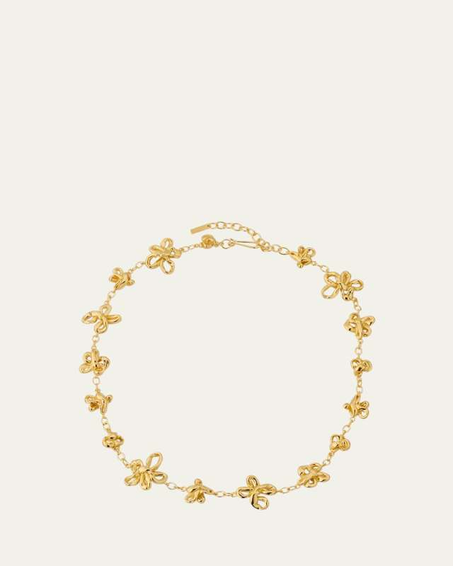 The Past Within the Present 18K Gold-Plated Necklace