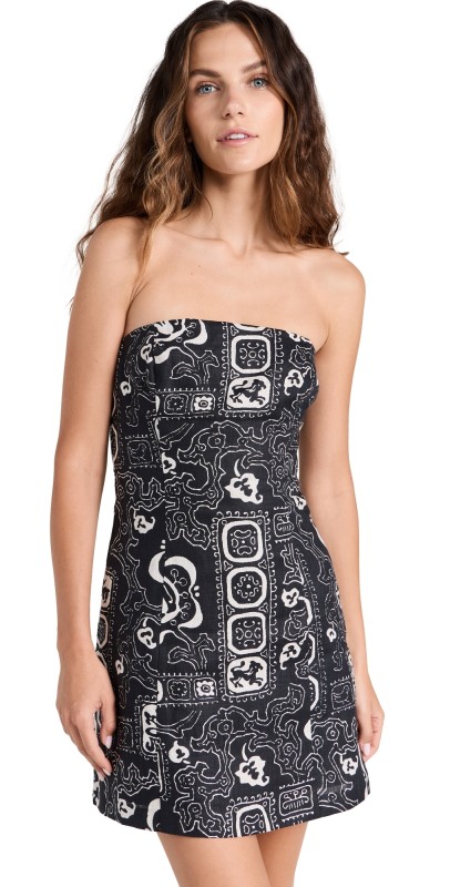 RHODE Giovanna Dress Bapu Bazaar Black