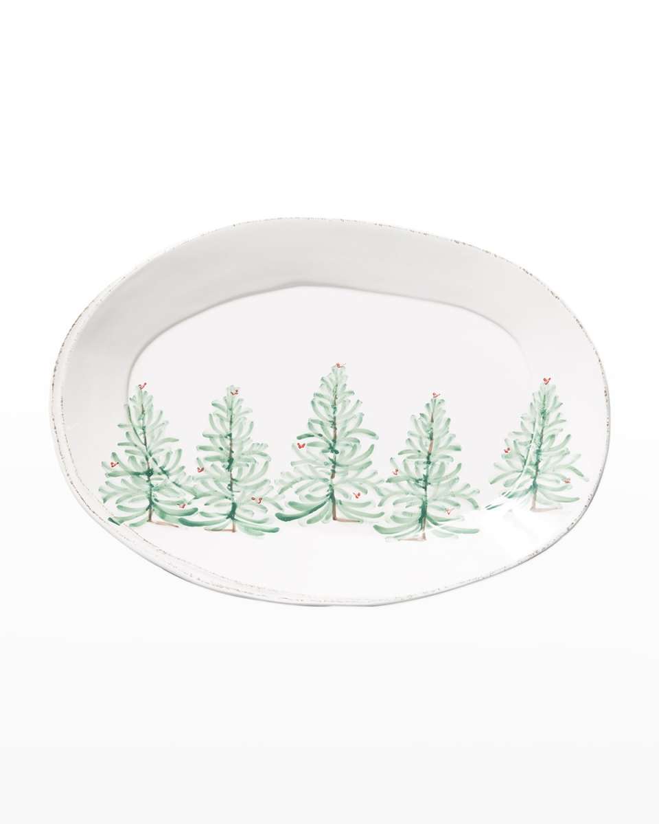 Lastra Holiday Oval Platter