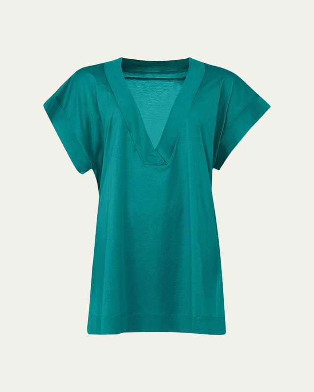 Renee V-Neck T-Shirt Coverup