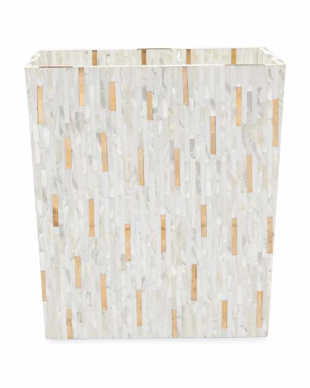 Cortona Shell Wastebasket