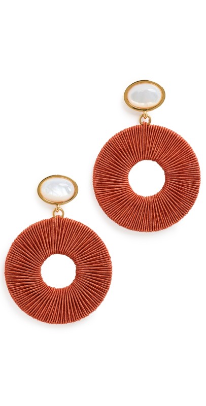 Lizzie Fortunato Granada Earrings Coral