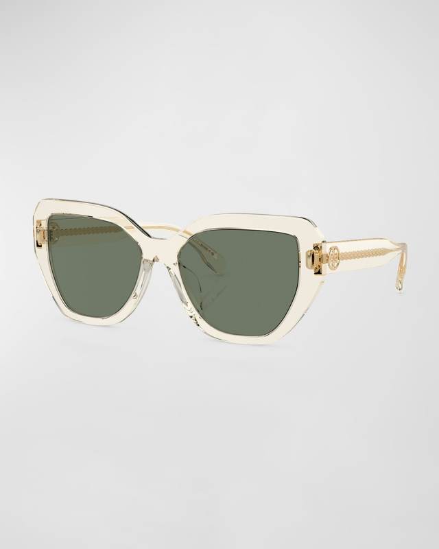 Logo Acetate Cat-Eye Sunglasses