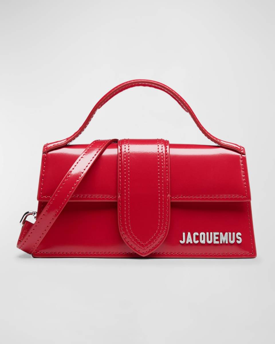 Le Bambino Patent Top-Handle Bag