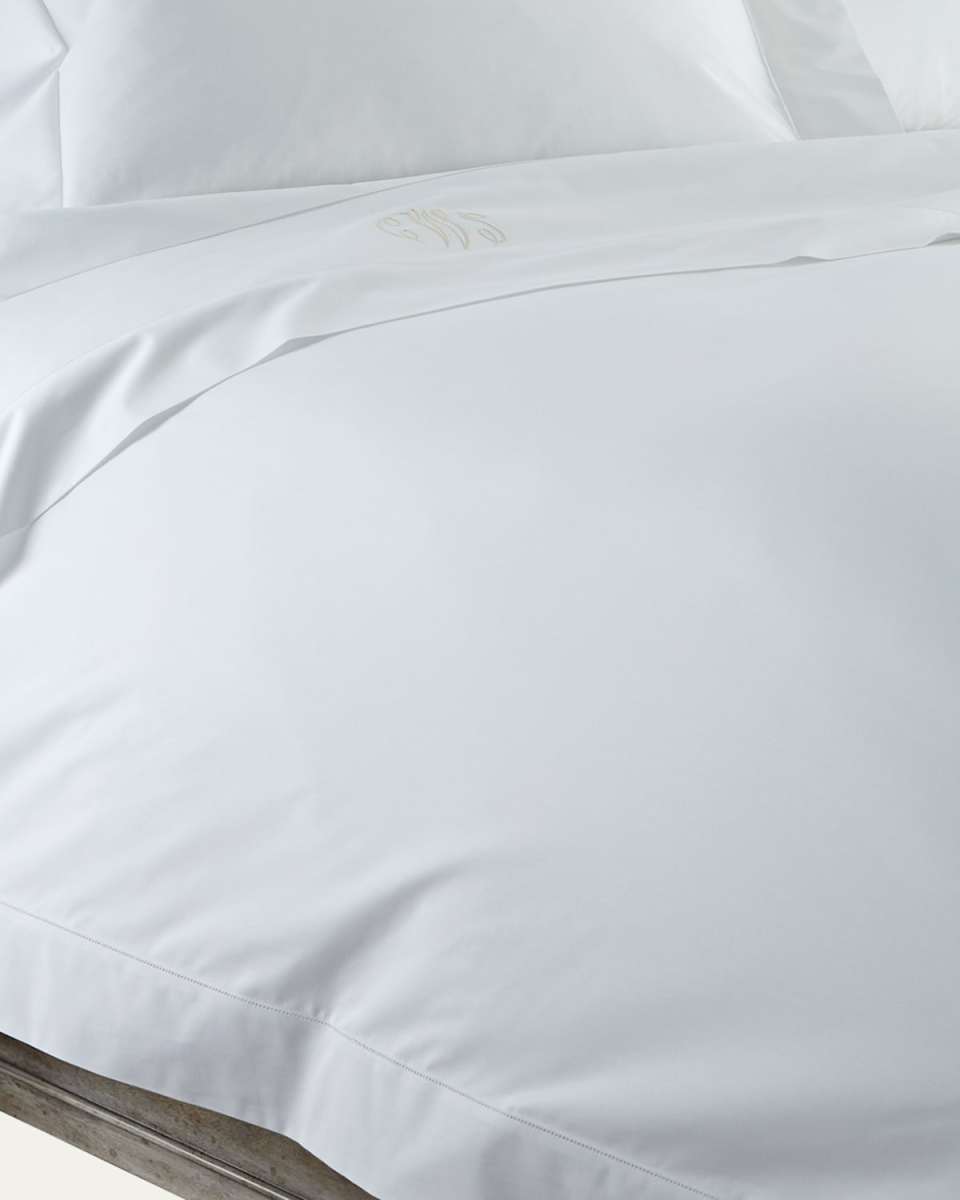 Positano Hemstitch Duvet Cover, FULL-QUEEN