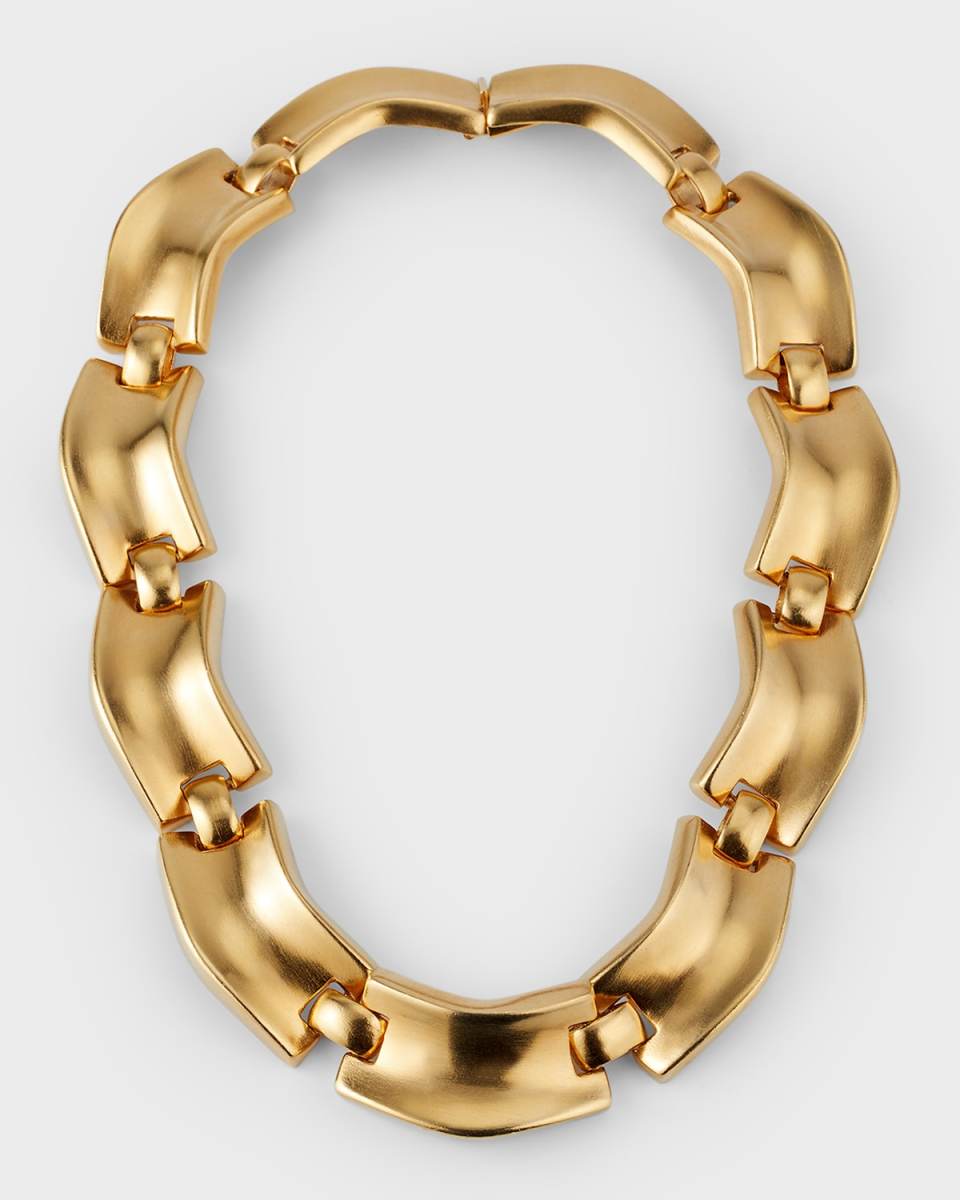 24k Gold Electroplated Necklace
