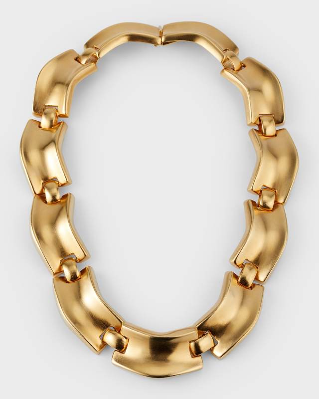 24k Gold Electroplated Necklace