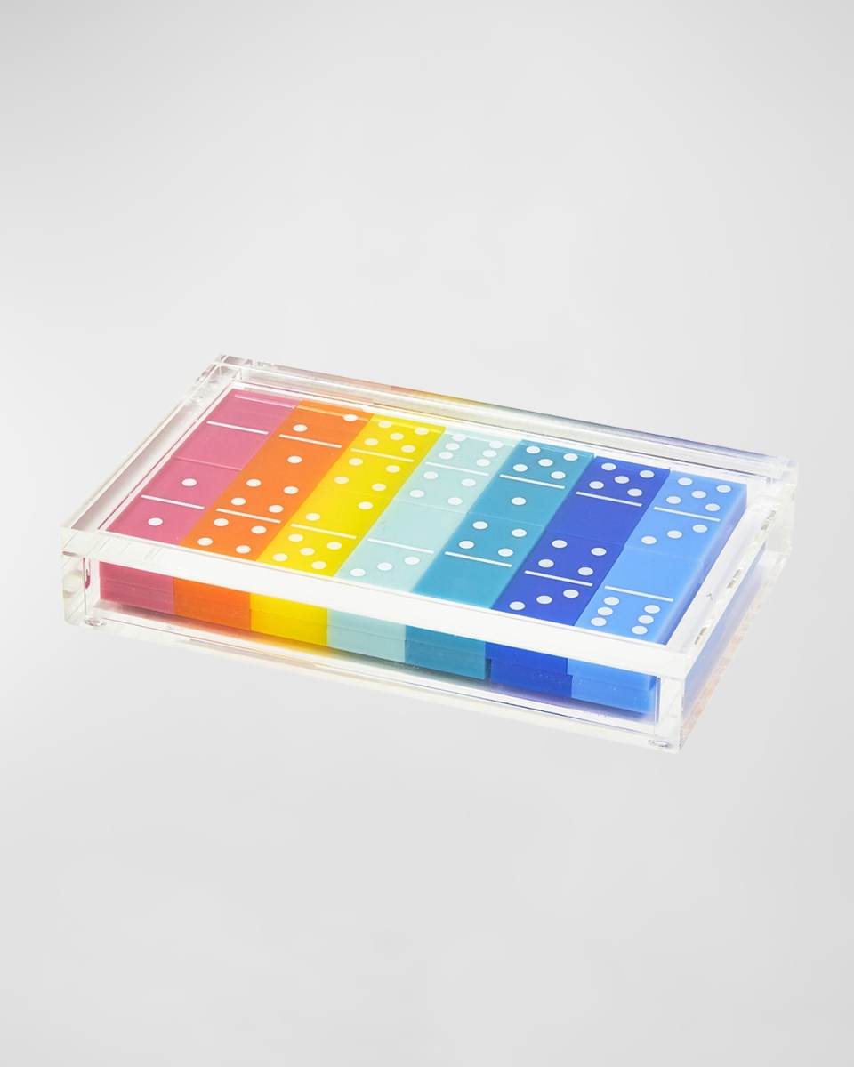 Lucite Domino Set