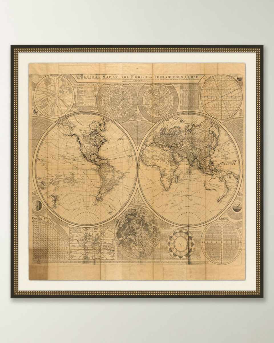 Vintage World Map