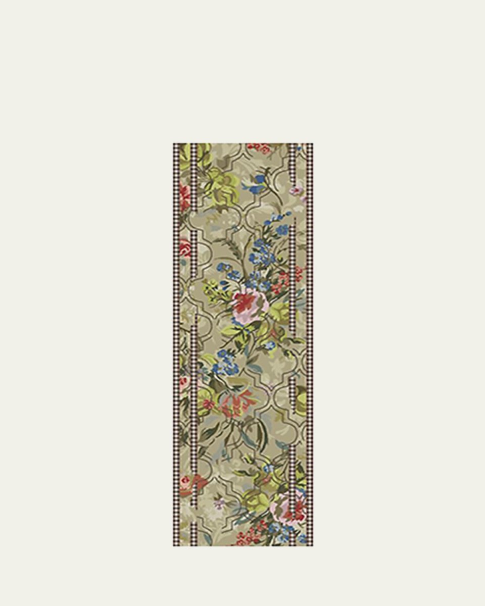 Field Study Floral Rug, 2'6" x 8'