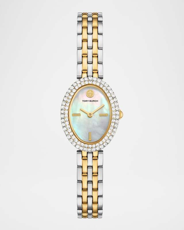The Oval Two-Tone Stainless Steel Watch
