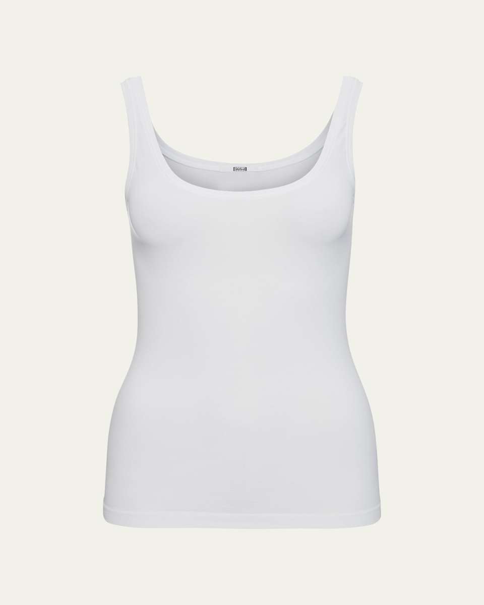 Havanna Sleeveless Scoop-Neck Top