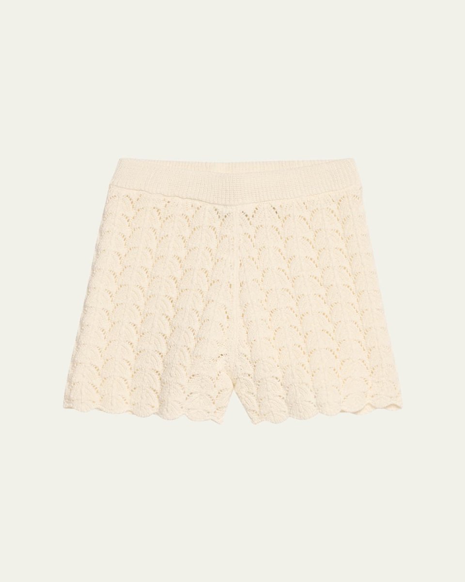 Crochet Knit Shorts