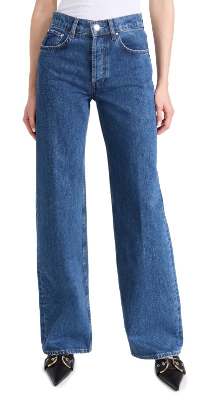 ANINE BING Hugh Jeans Medium Indigo