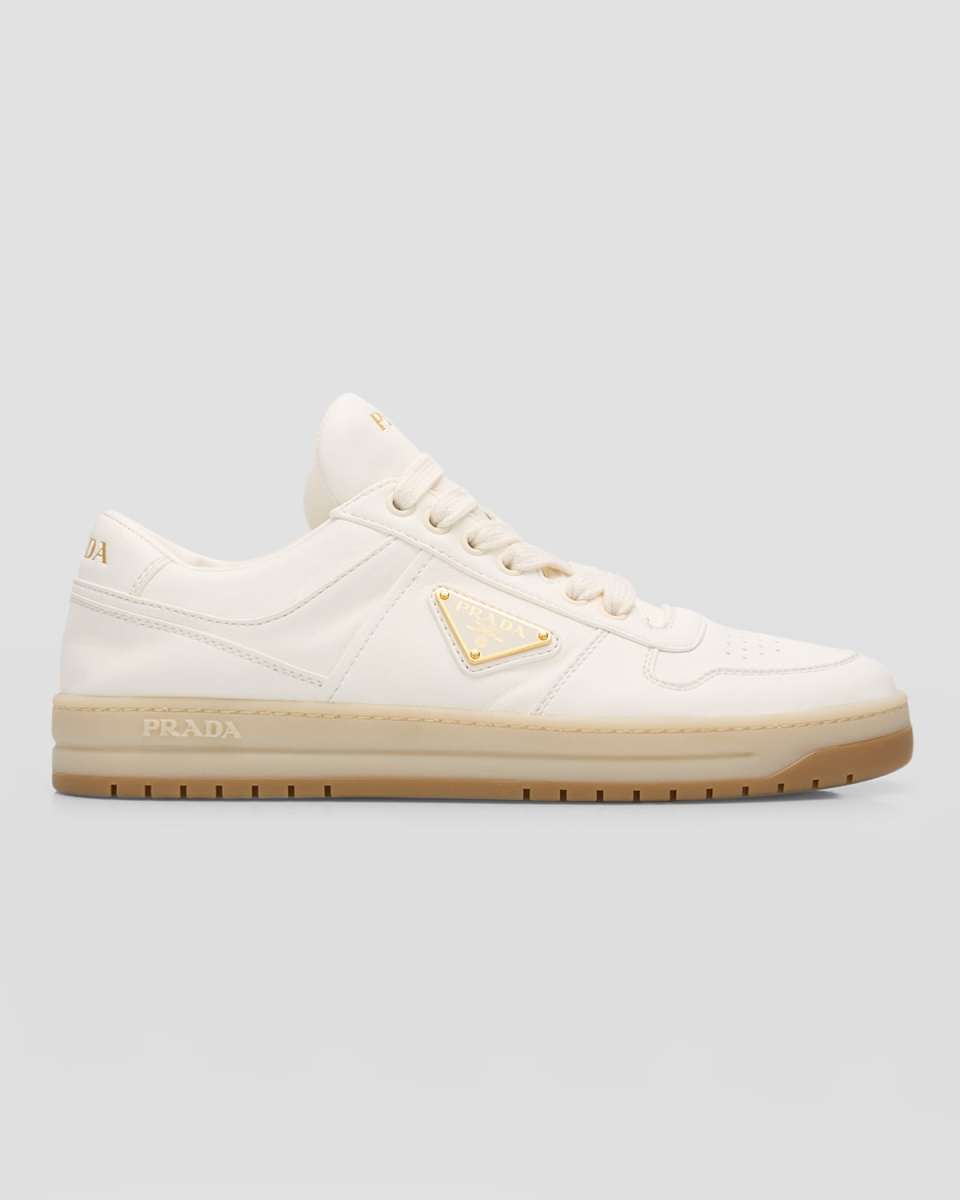 Leather Low-Top Sneakers