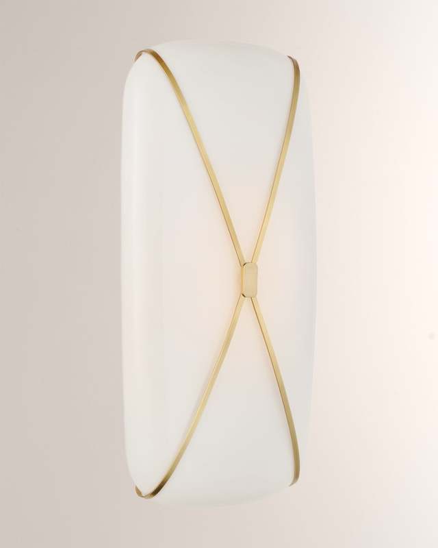 Fondant 24" Linear Bath Sconce in Soft Brass