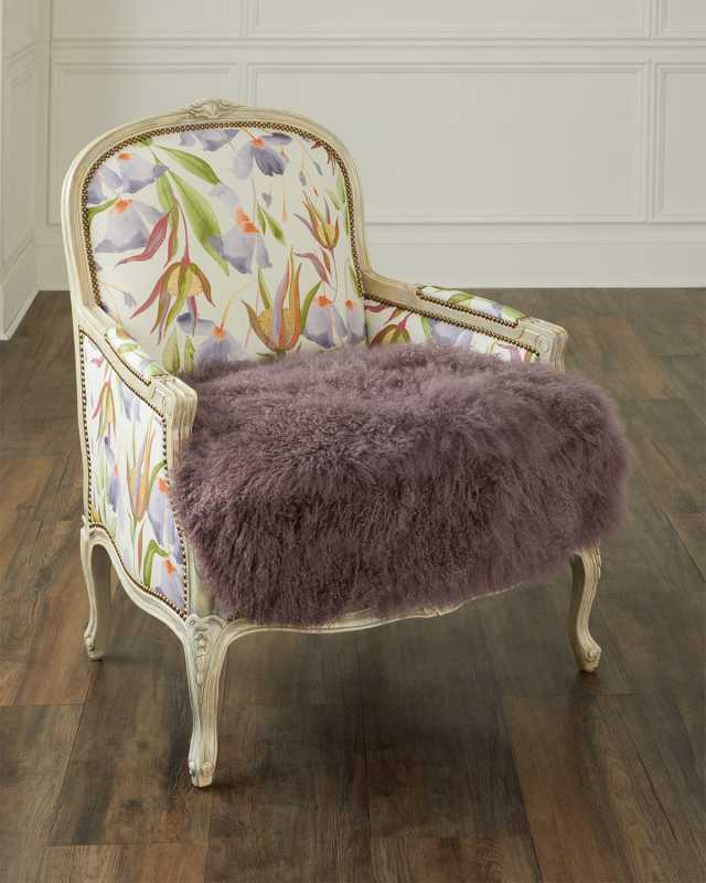 Rorie Shearling Bergere Chair
