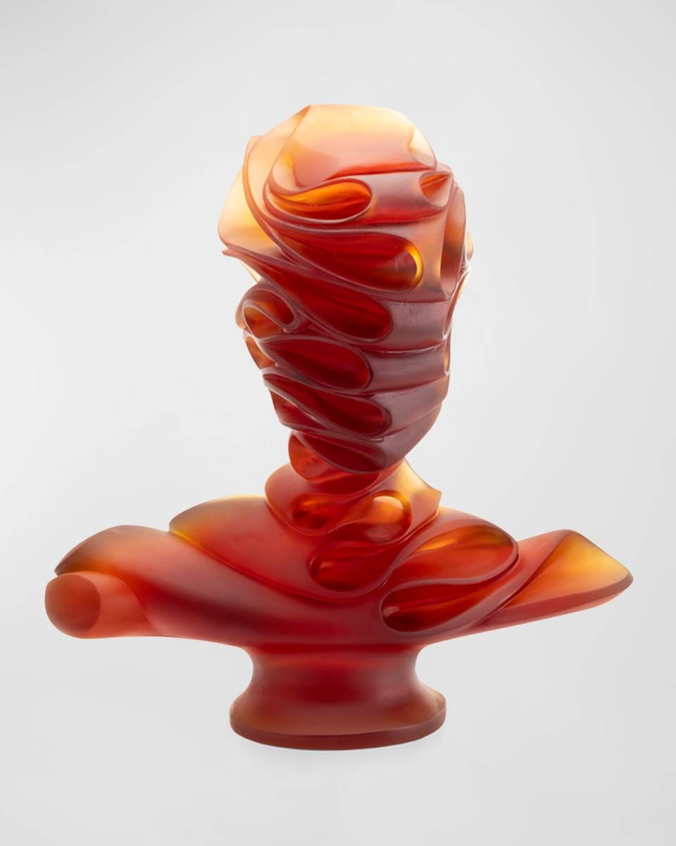Amber Masque De Verre Bust