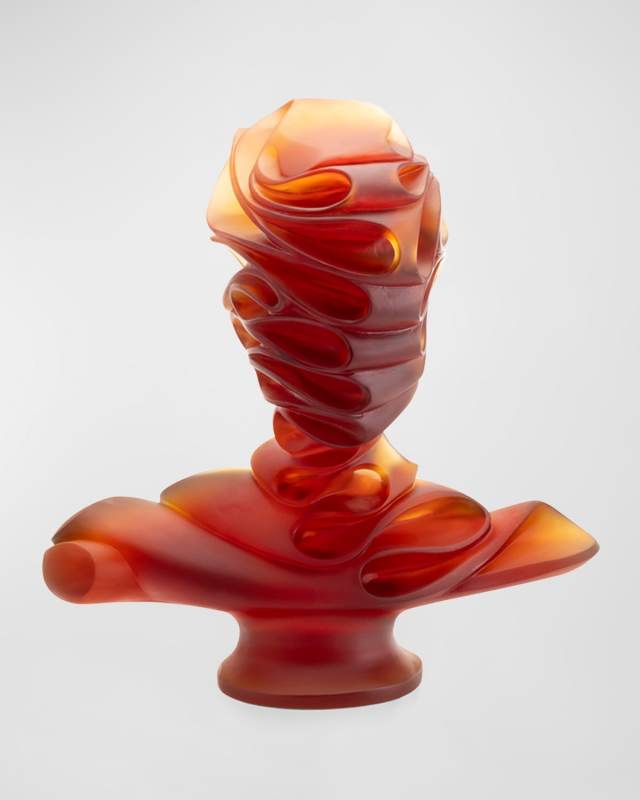 Amber Masque De Verre Bust